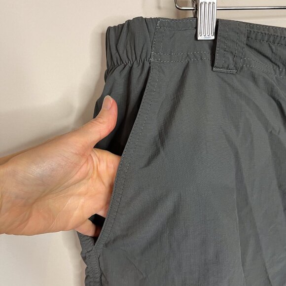 Columbia Cargo Shorts Men's 38 Gray Omni Shade Nylon Sun Protection Outdoor - Picture 6 of 12